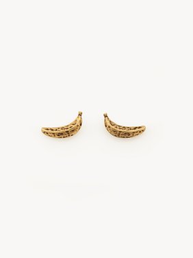 クロエ バナナ ピアス ブラス
Vintage Gold