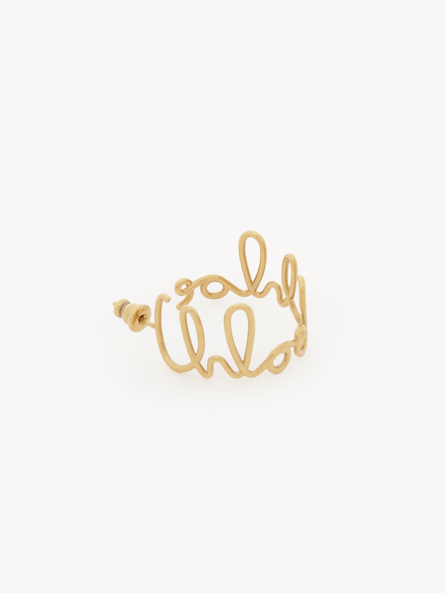 The Chloé Iconic hoop earrings Brass
Vintage Gold Product detail