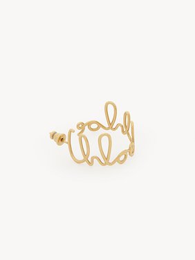 The Chloé Iconic hoop earrings Brass
Vintage Gold Product detail