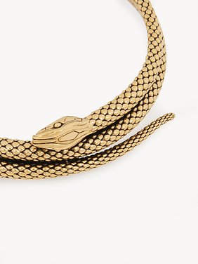 The Chloé Snake necklace Brass
Vintage Gold Product detail