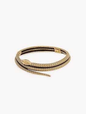 The Chloé Snake necklace Brass
Vintage Gold