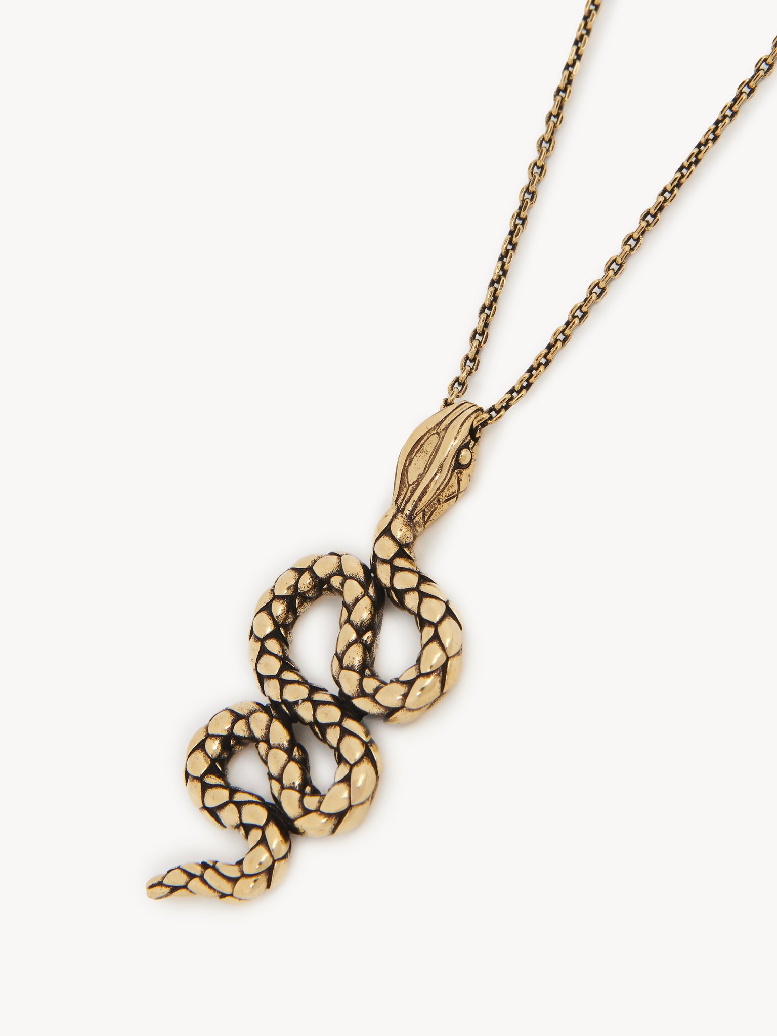 Chloé The Chloé Snake Pendant Necklace | Chloé UK