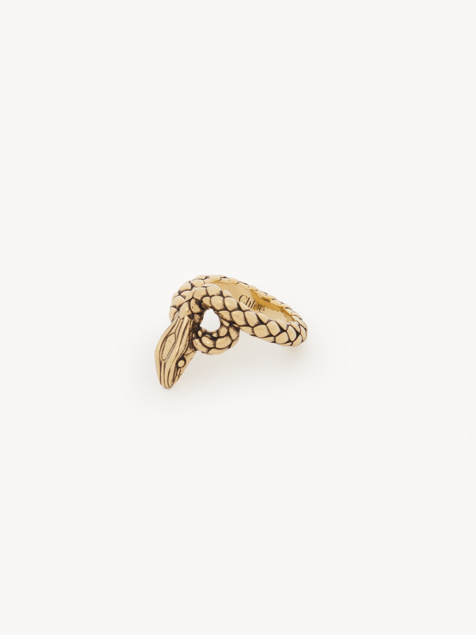 Anillo Chloé Snake Latón
Vintage Gold