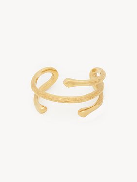 The Chloé Eclectic cuff bracelet Brass
Vintage Gold