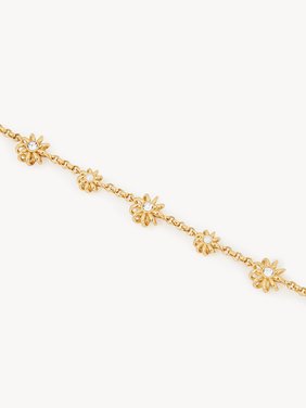 The Chloé Mechanical Flowers bracelet Brass & crystal glass
Vintage Gold Product detail