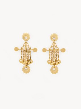 The Chloé Eclectic earrings Brass
Vintage Gold