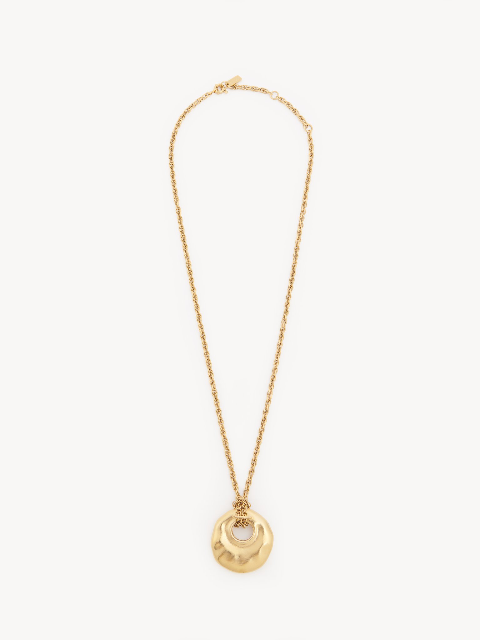 The Chloé Eclectic pendant necklace Brass
Vintage Gold