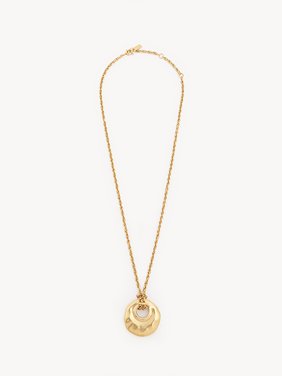 The Chloé Eclectic pendant necklace Brass
Vintage Gold