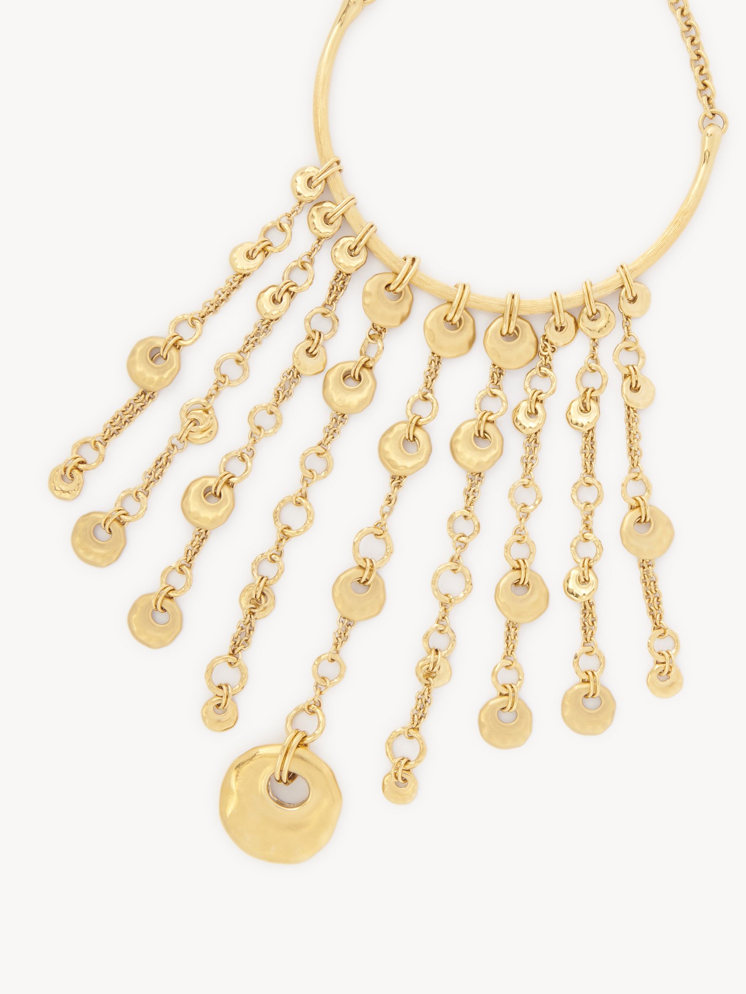 The Chloé Eclectic necklace Brass
Vintage Gold Product detail