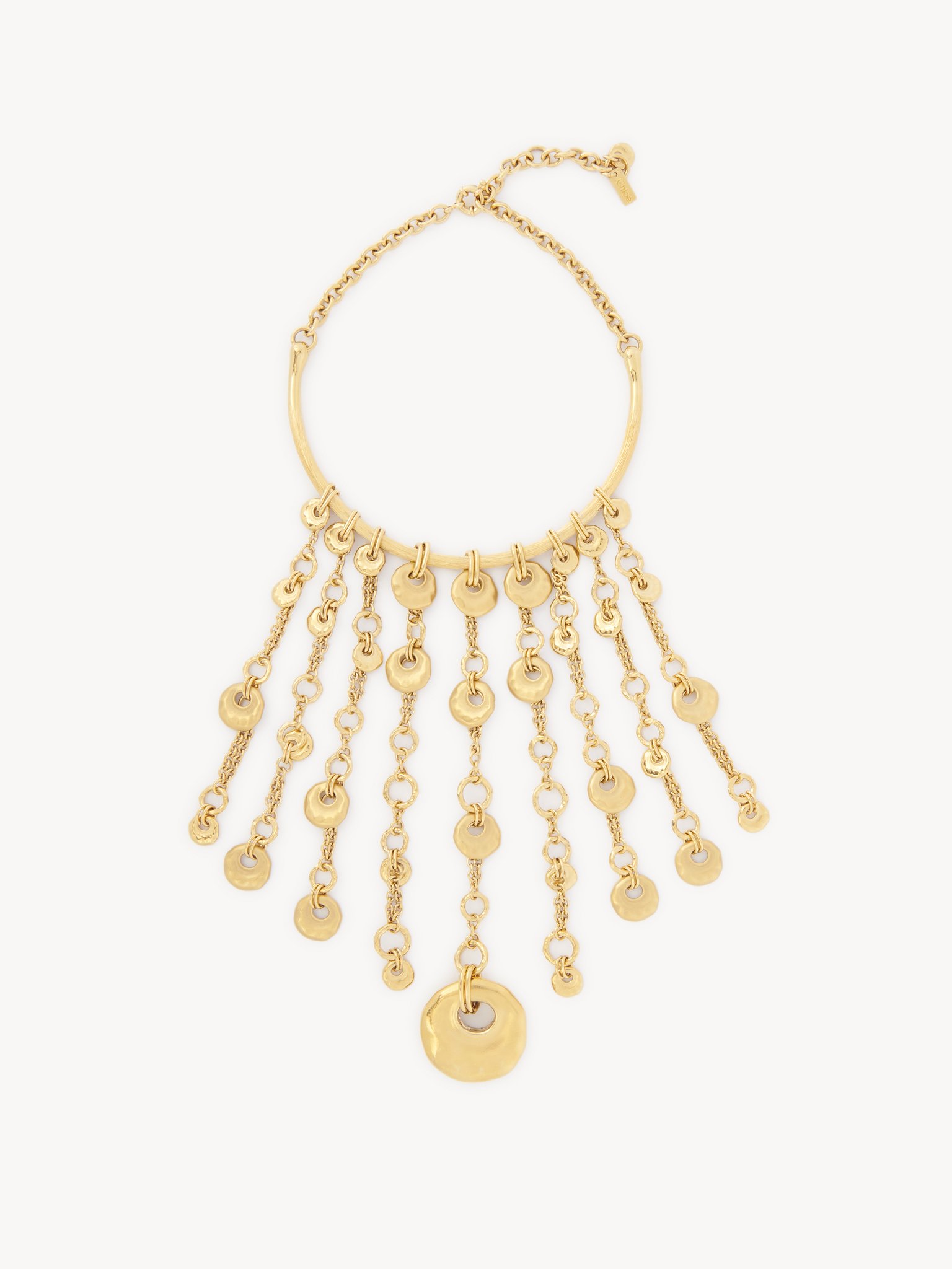 The Chloé Eclectic necklace Brass
Vintage Gold