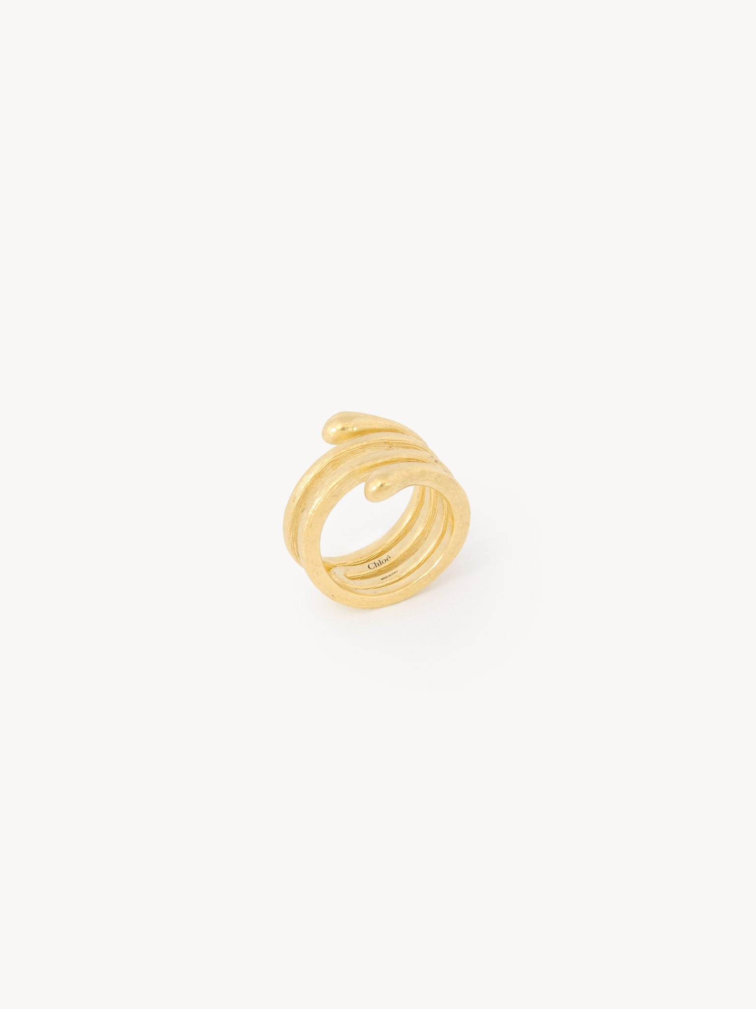 The Chloé Eclectic ring Brass
Vintage Gold