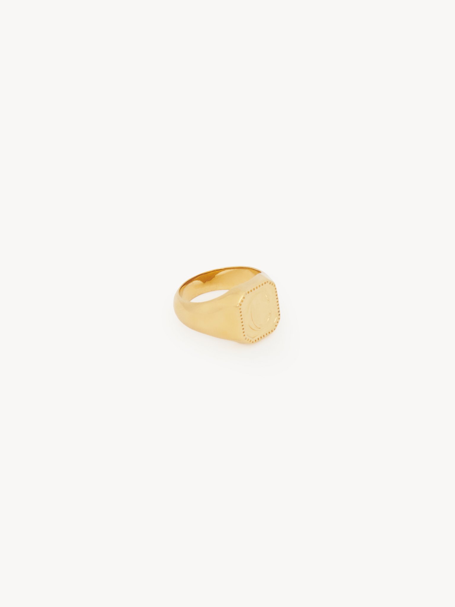 The Chloé Charms ring Brass
Vintage Gold