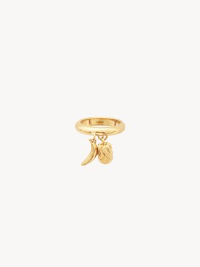 The Chloé Charms ring Brass
Vintage Gold