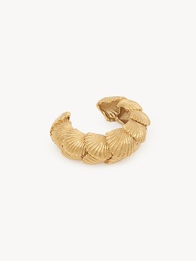 The Chloé Shells cuff Brass
Vintage Gold