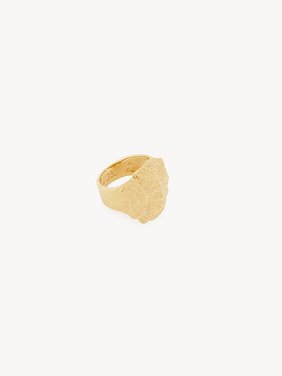 The Chloé Shells ring Brass
Vintage Gold