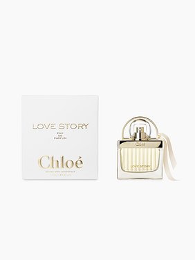 Chloé Love Story Eau de Parfum オードパルファム 商品を後面からとった写真