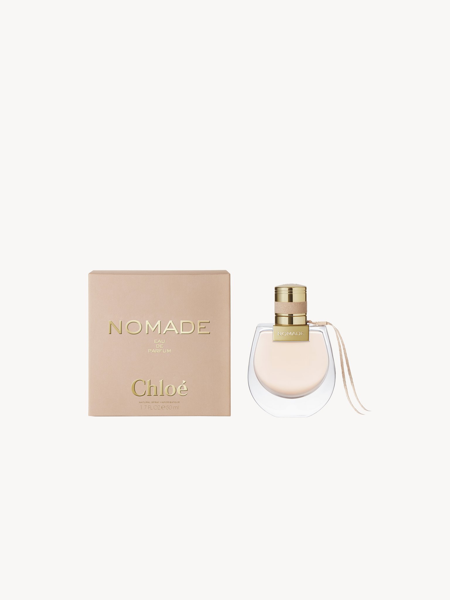 Chloé Nomade Eau de Parfum オードパルファム 商品を後面からとった写真