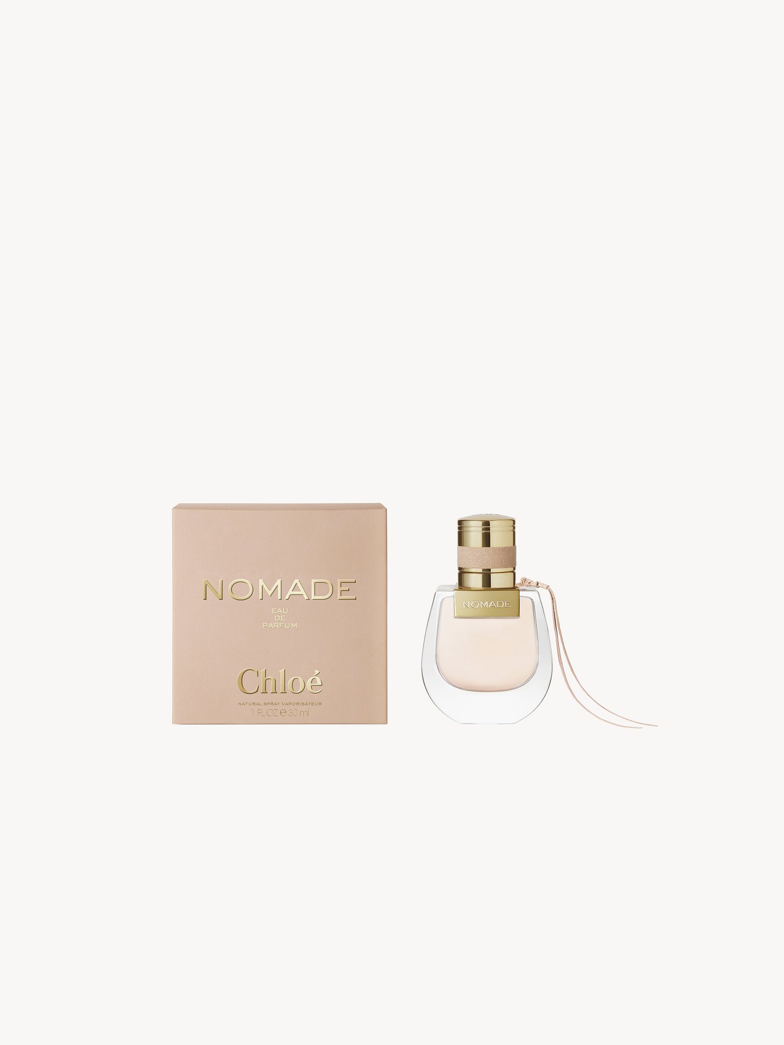 Chloé Nomade Eau de Parfum オードパルファム 商品を後面からとった写真