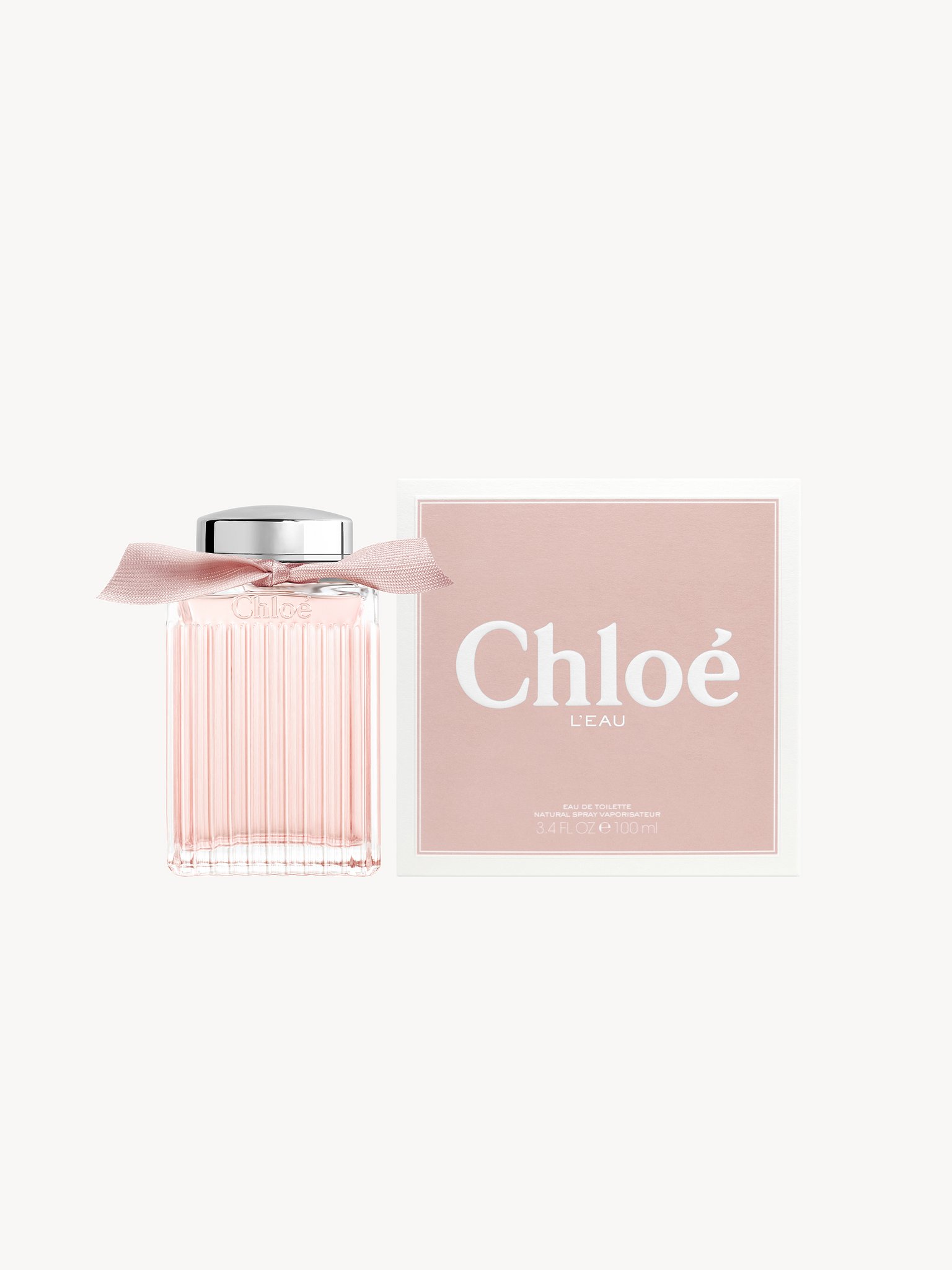 Chloé L'Eau オードトワレ 商品を後面からとった写真