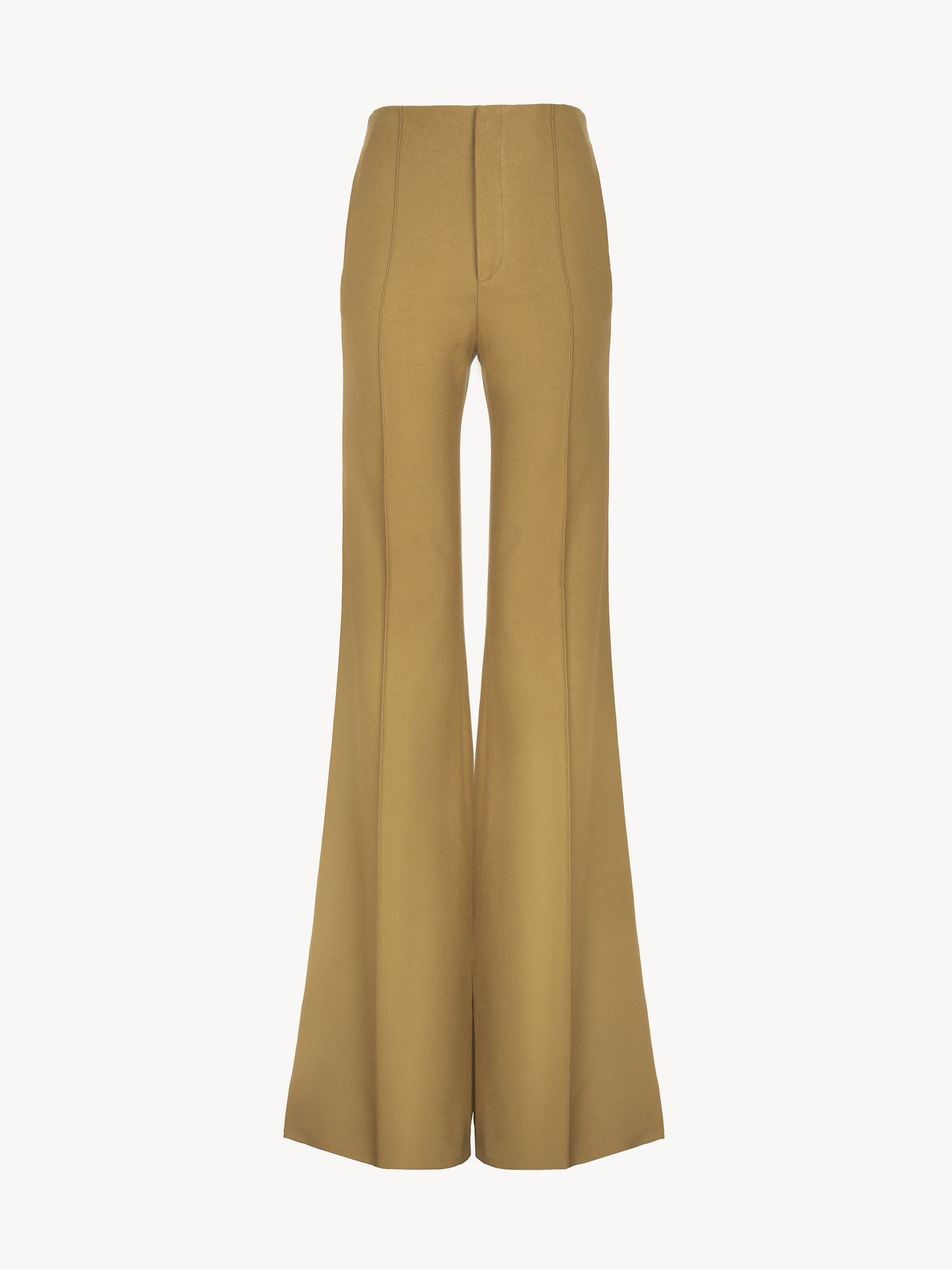 Flared trousers in cotton drill Organic cotton drill
Harvest Gold