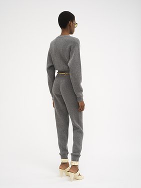 Jumpsuit in wool & cashmere Wool & cashmere knit
Divine Grey 