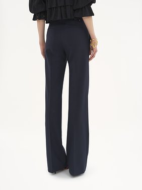 Boyish tailored trousers in stretch wool Lower-impact iconic stretch wool
Eclipse Blue Top view of the product